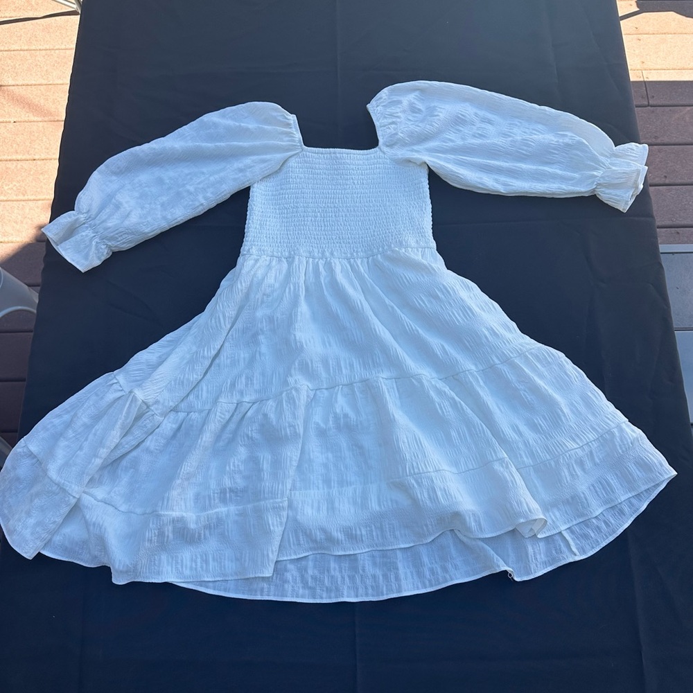 Joyfolie Halina dress in ivory